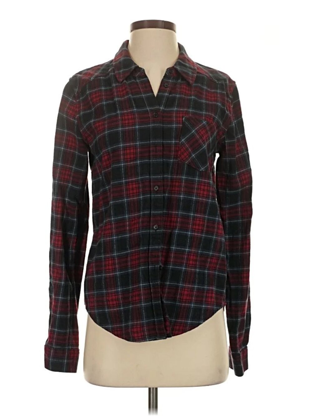 ✨PAIGE✨ 100% Cotton Flannel Button Down Shirt - [XS]